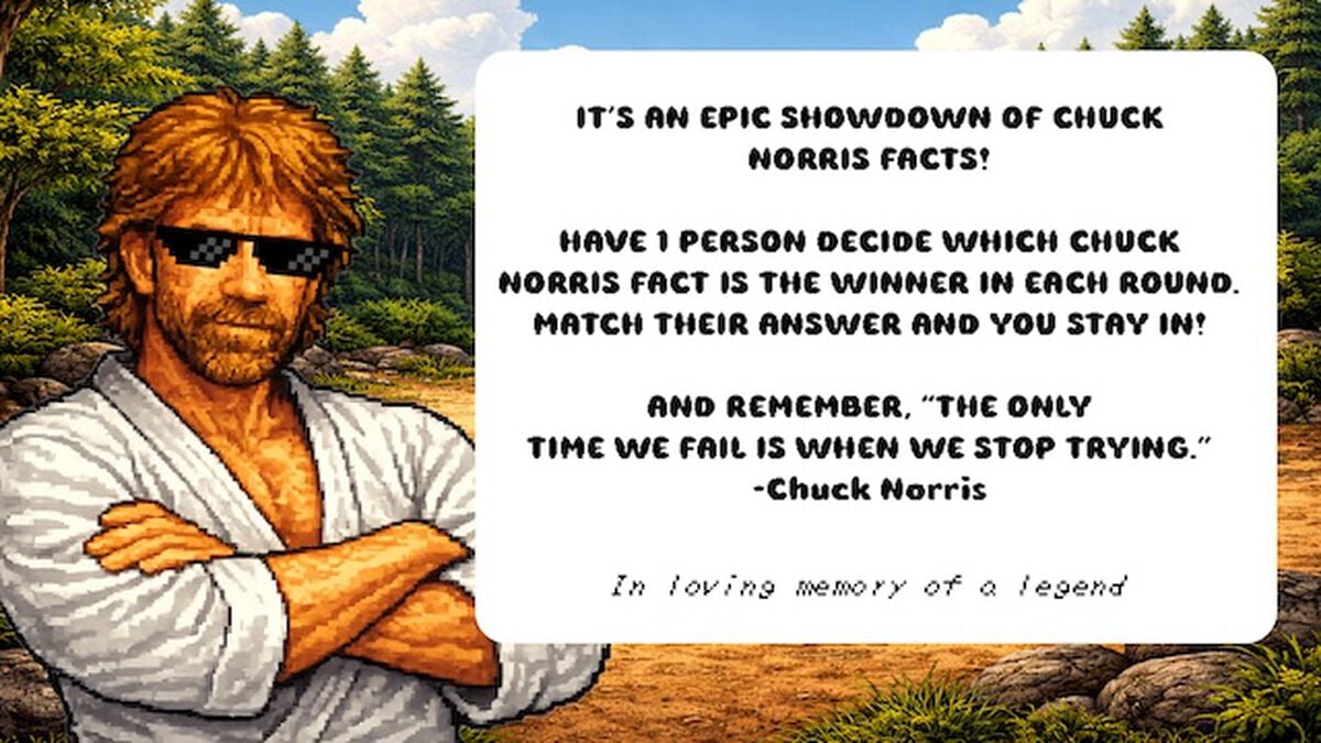 This Chuck Norris Game Plays You image number null